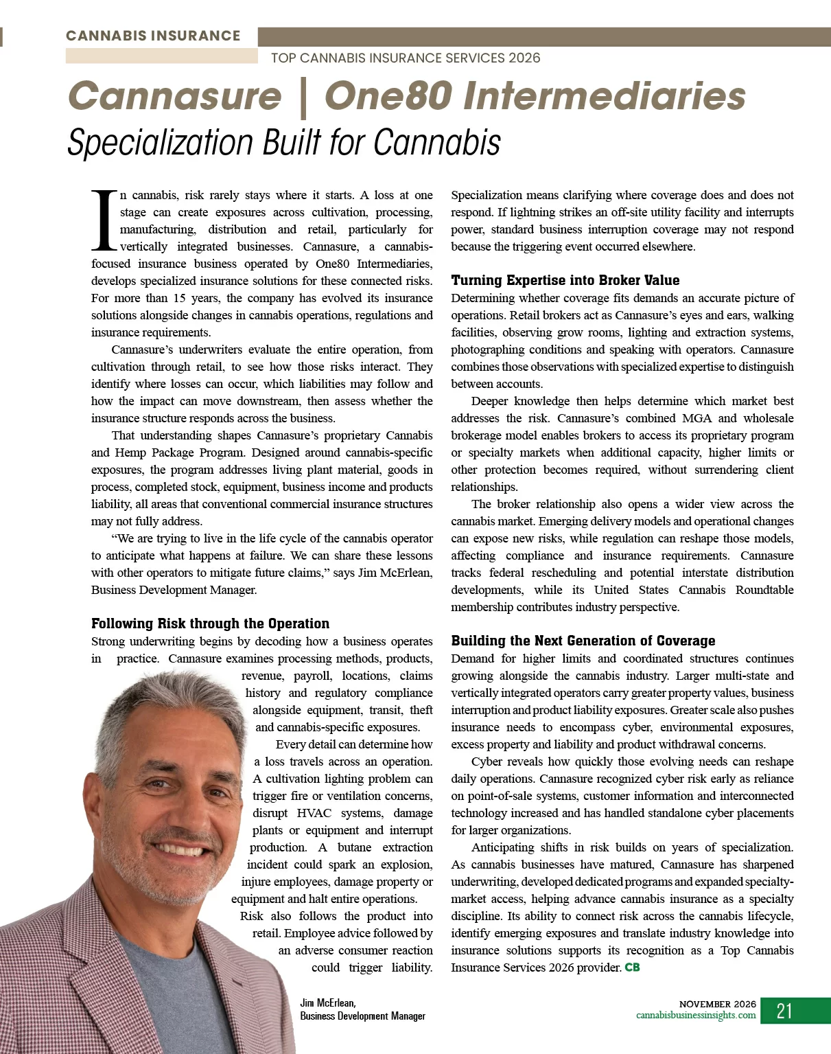  Cannabis Insurance Brokerage | Cannabis Business Insights