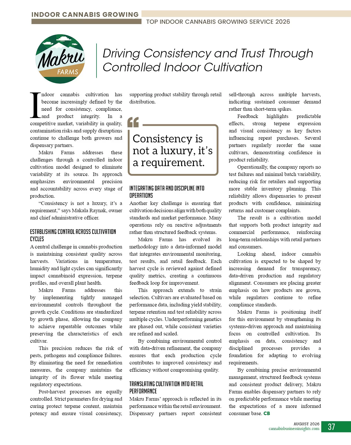  Cannabis Growers | Cannabis Business Insights