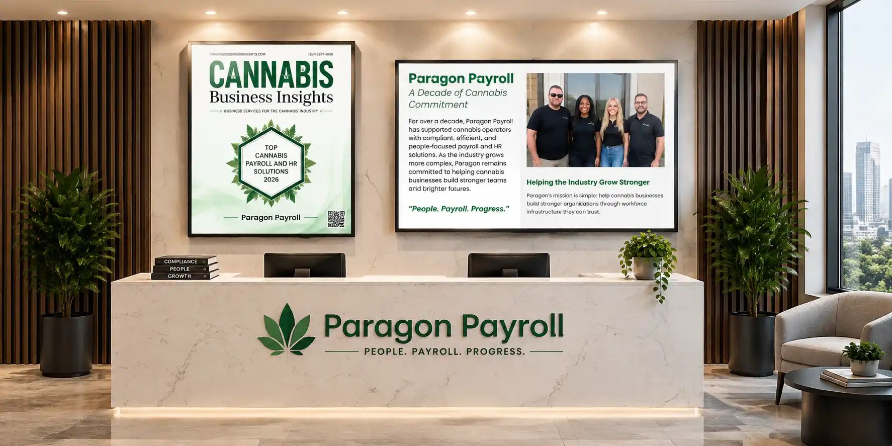 RECEPTION WALL